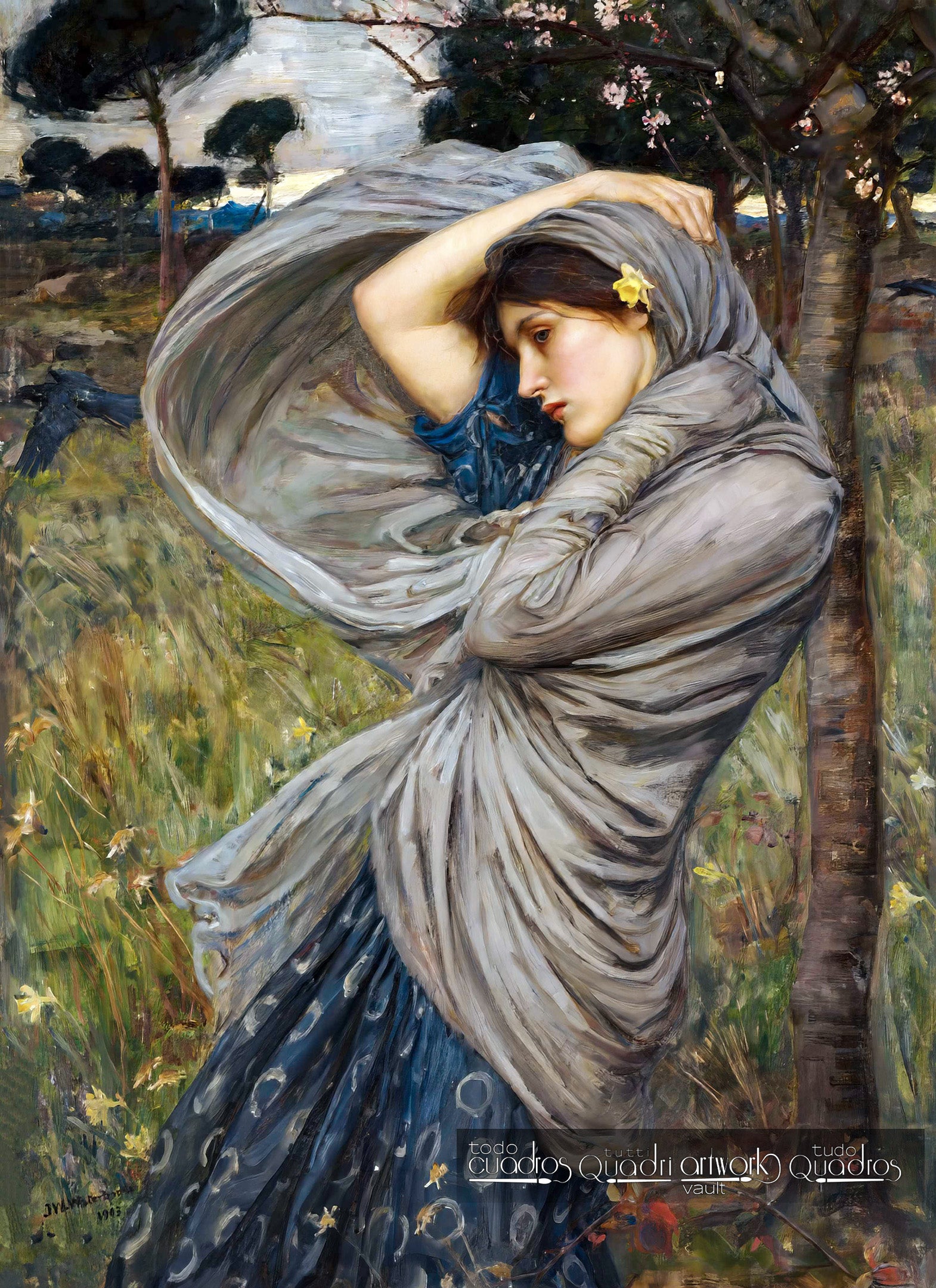 Bóreas, J. W. Waterhouse