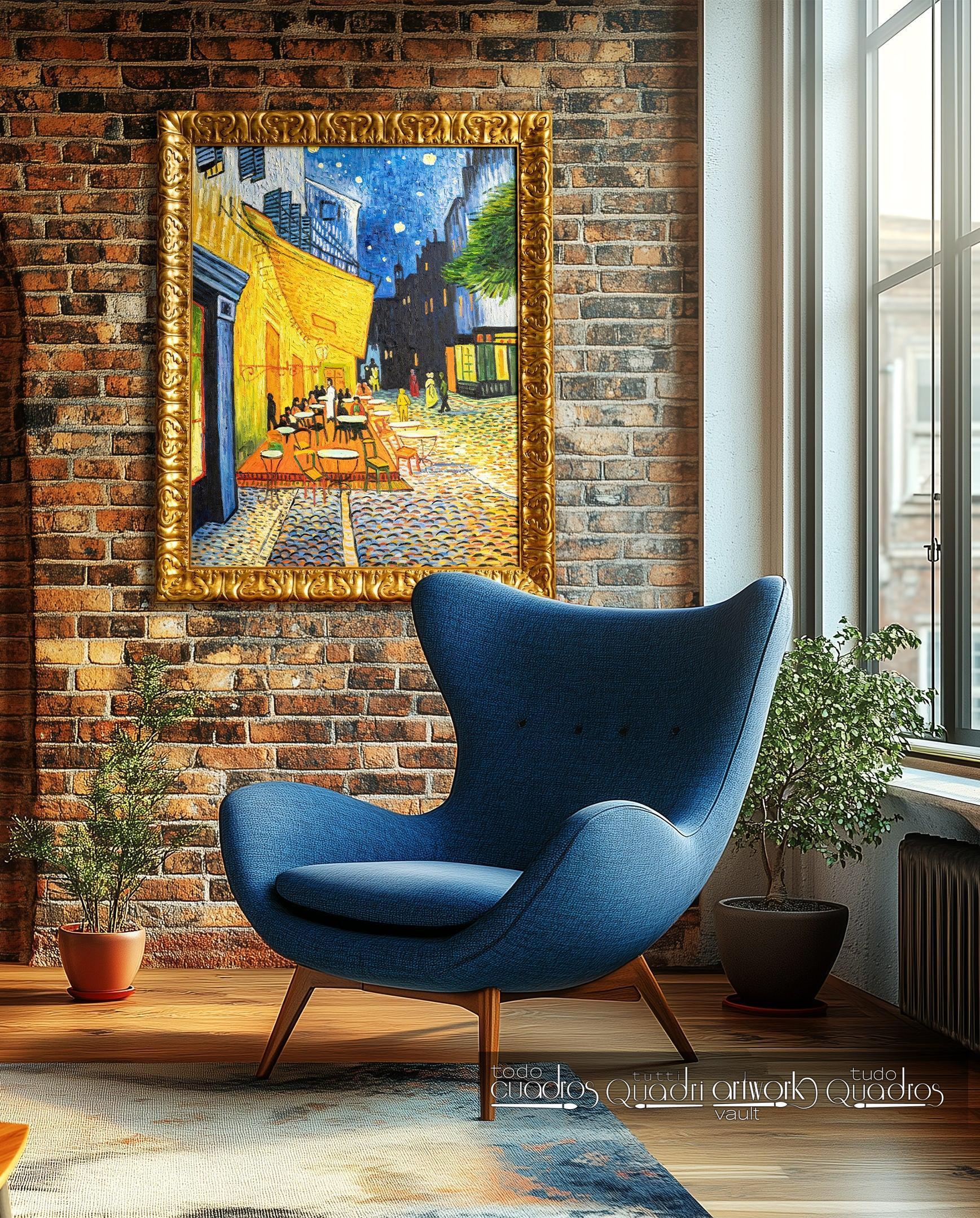 Terraza de café por la noche, Van Gogh