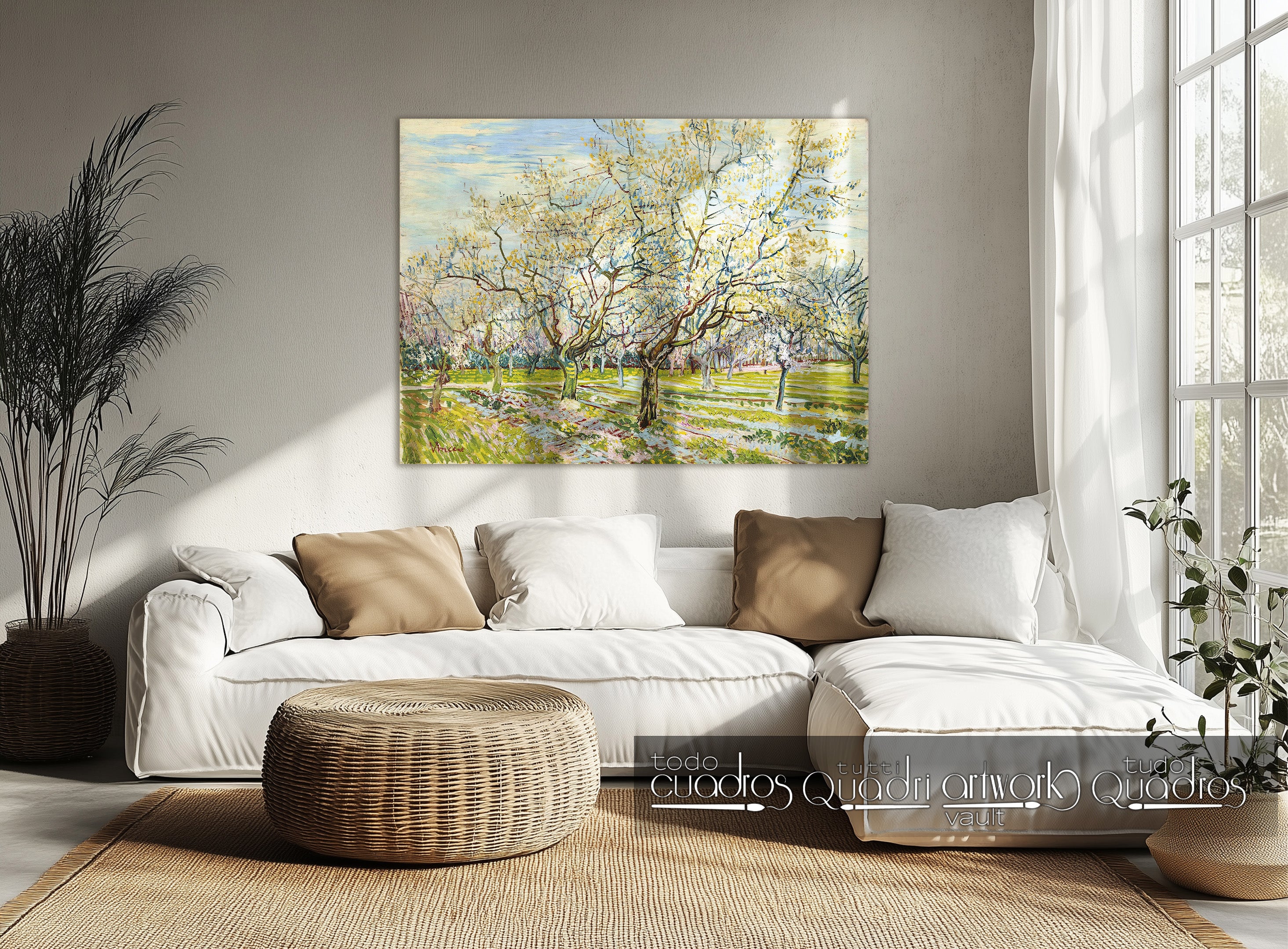 El huerto blanco, Van Gogh