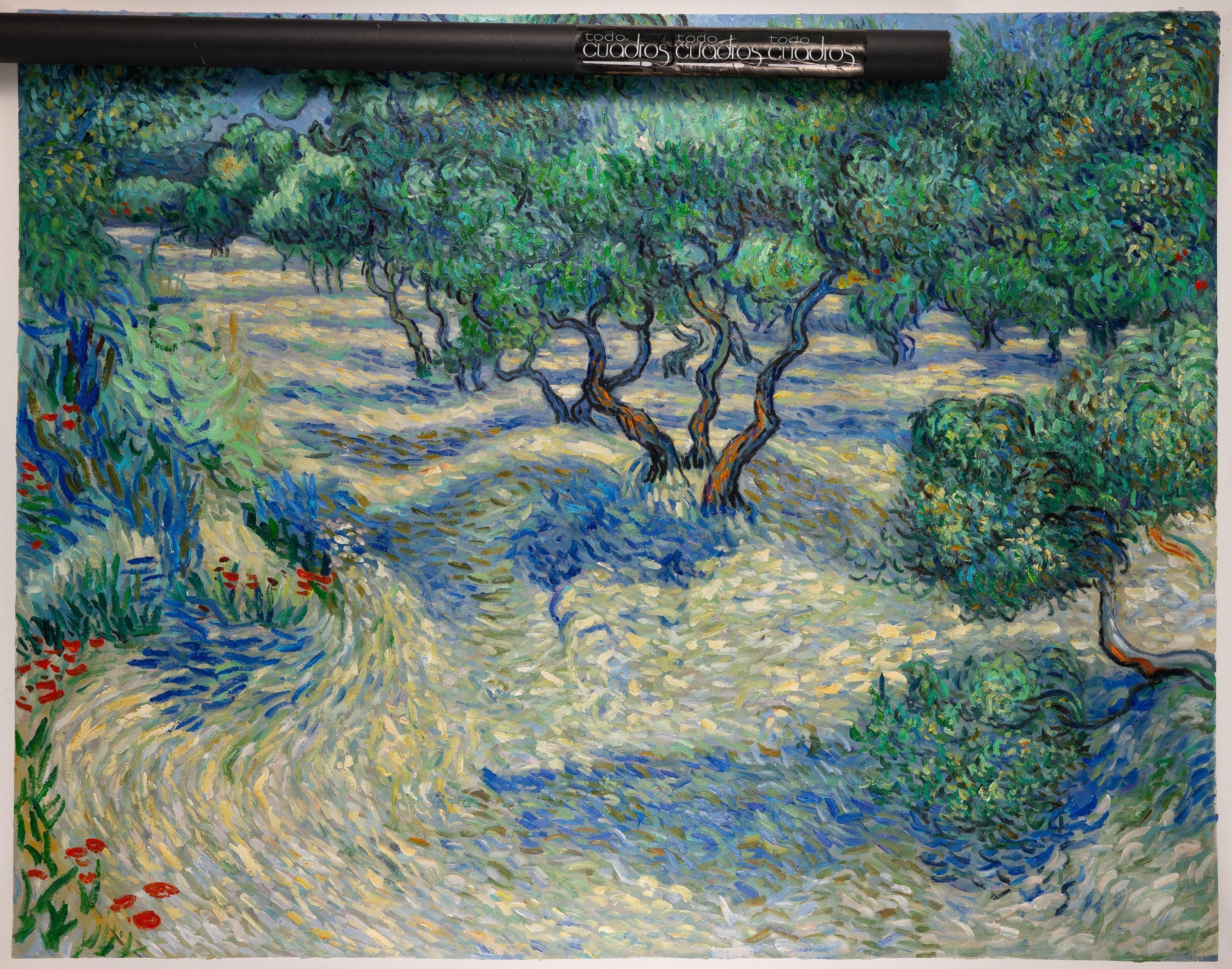Huerto de olivos, Van Gogh