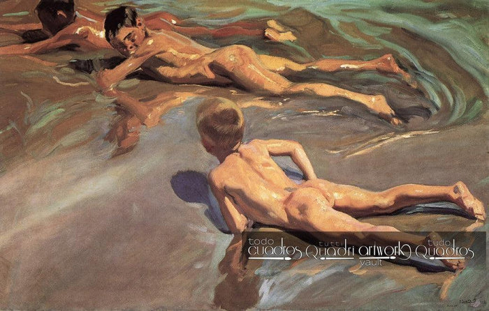 Niños en la playa, Sorolla