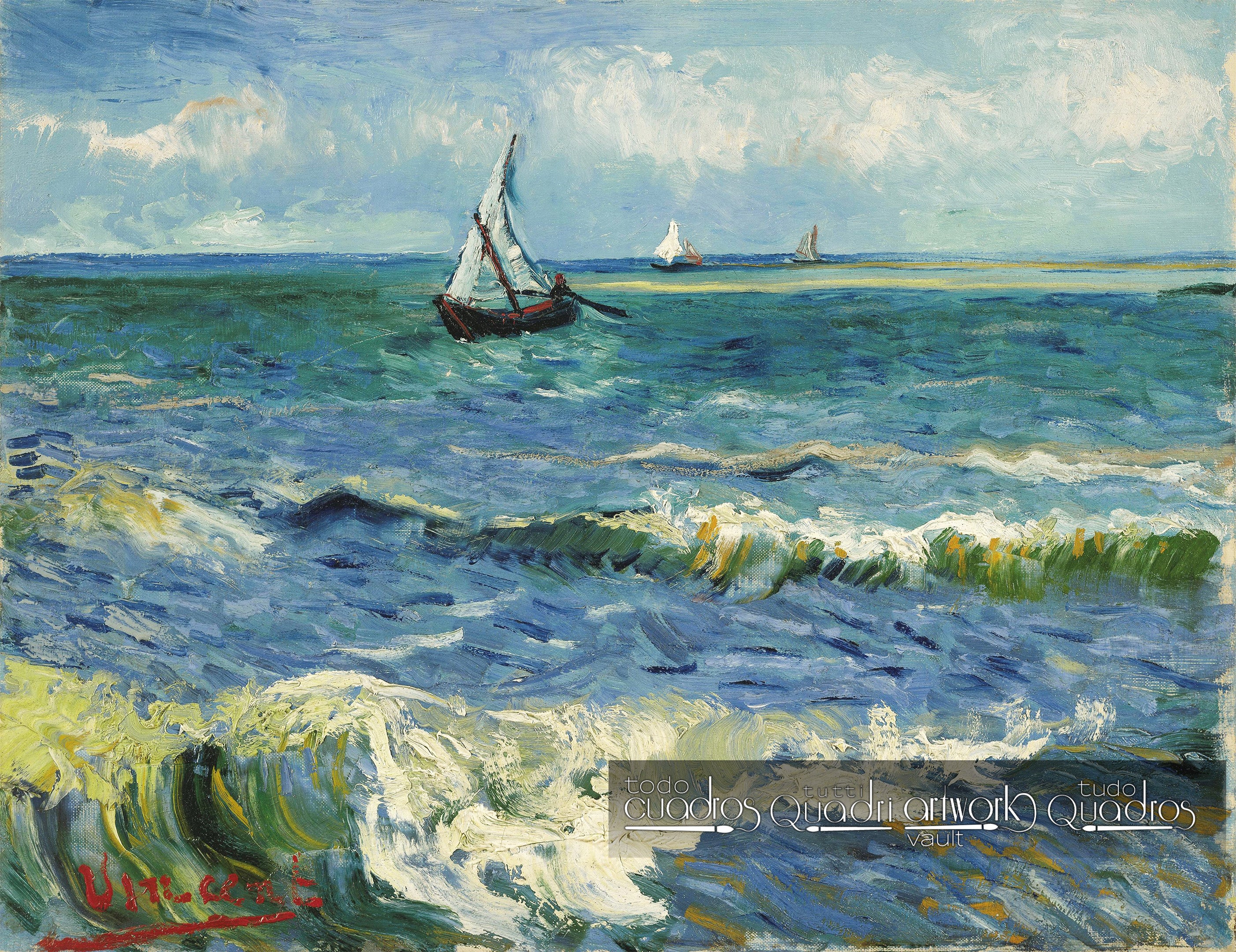 Marina Les Saintes Maries de la Mer, Van Gogh