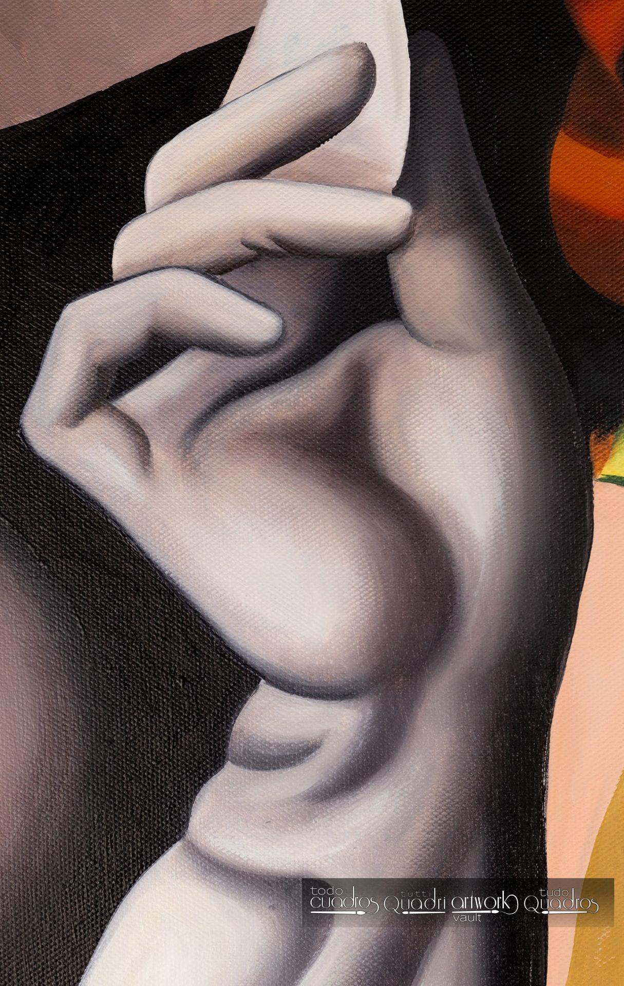 Muchacha con guantes, Lempicka