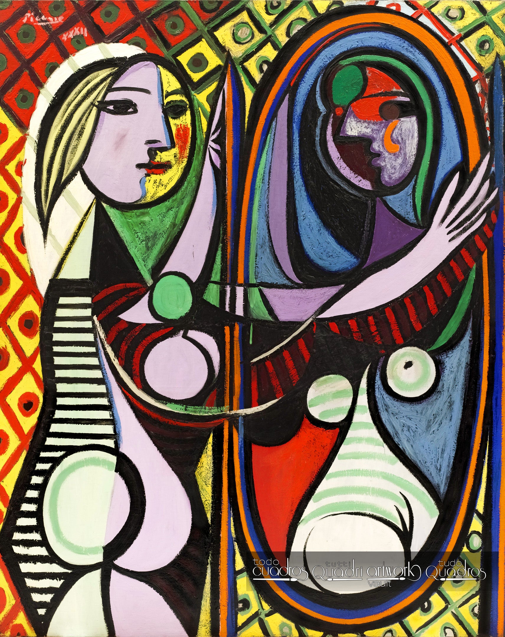 Niña ante el espejo, Picasso