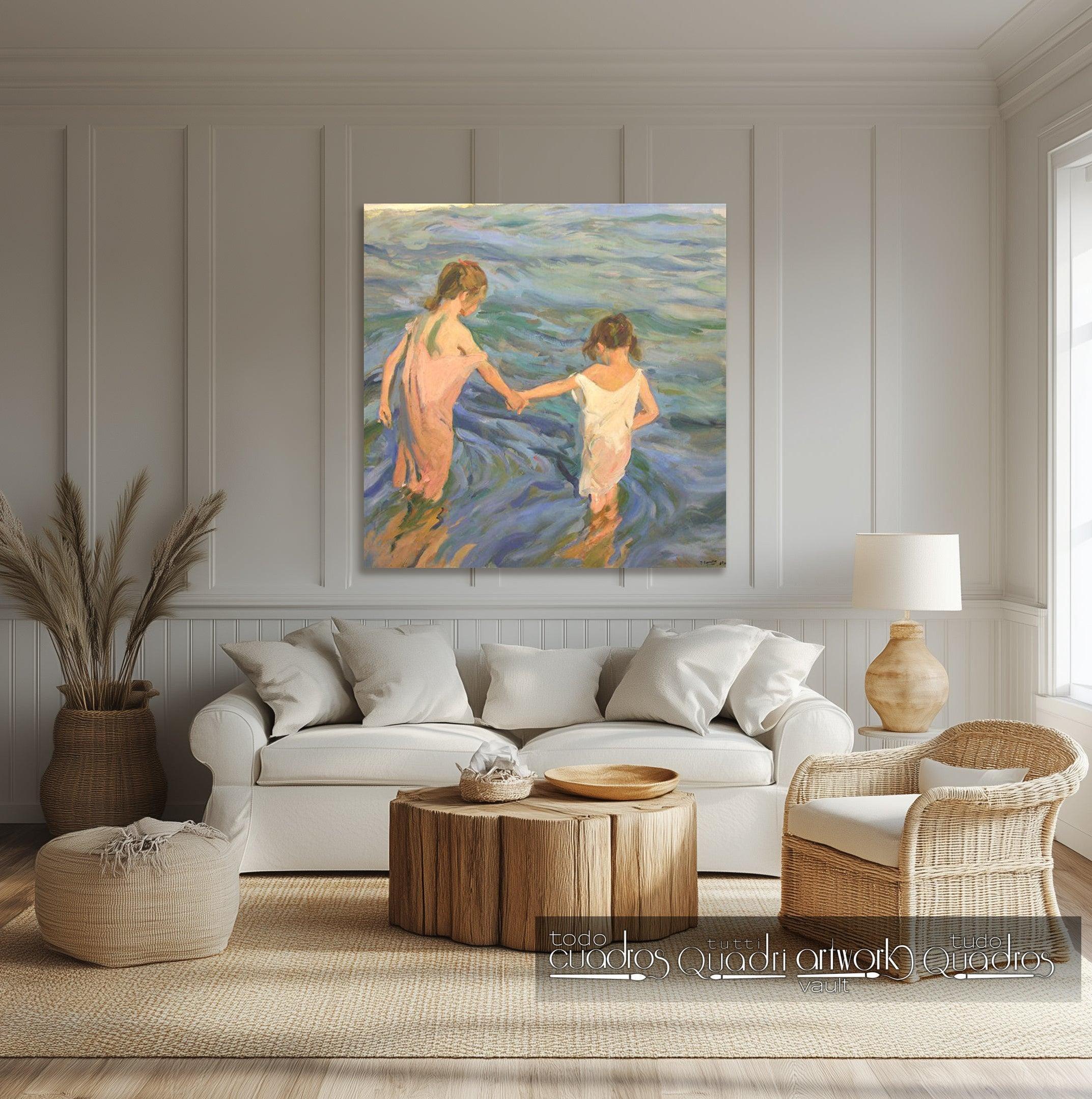 Niñas en el mar, Sorolla