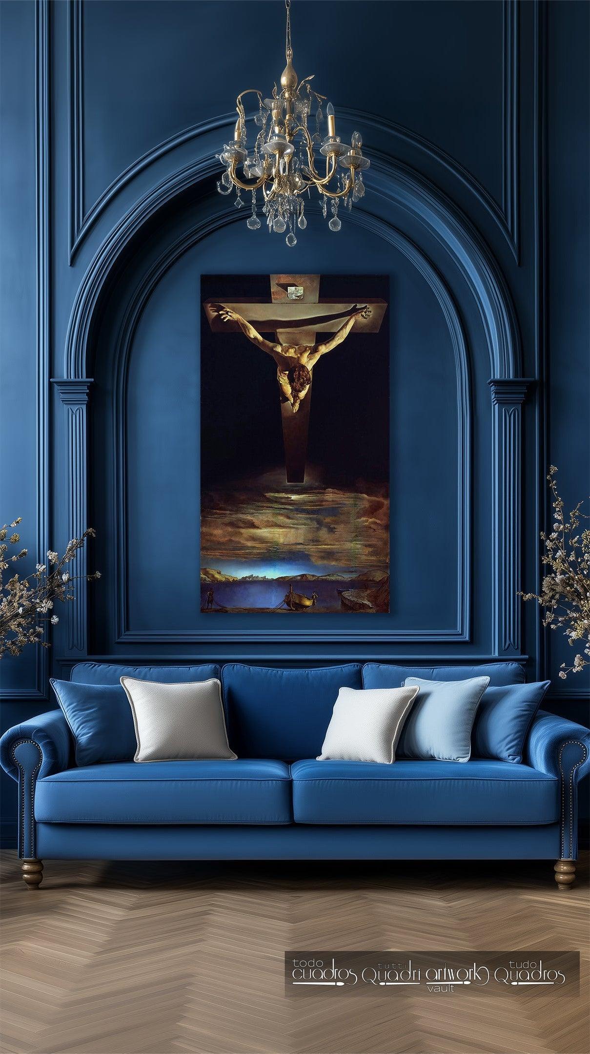 Cristo de San Juan de la Cruz, Dalí