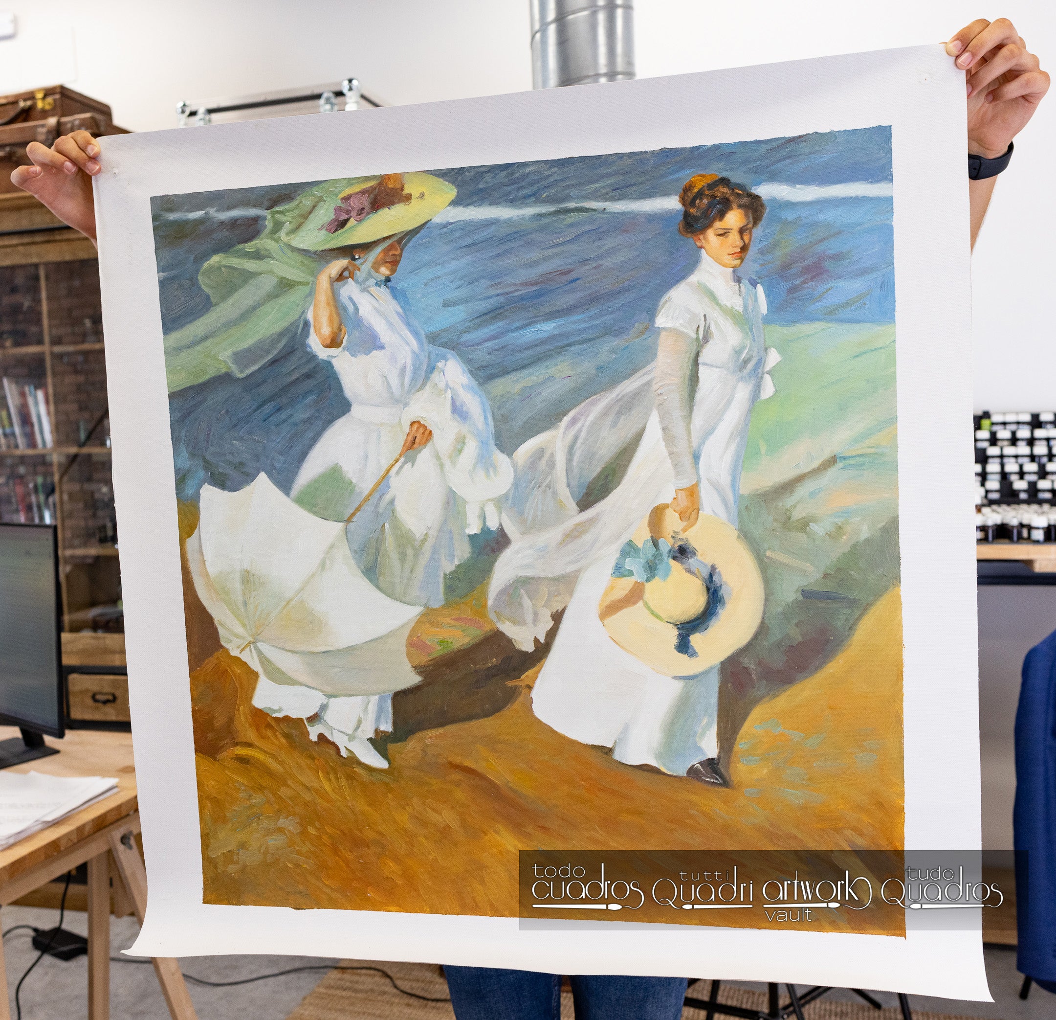 Paseo a orillas del mar, J. Sorolla