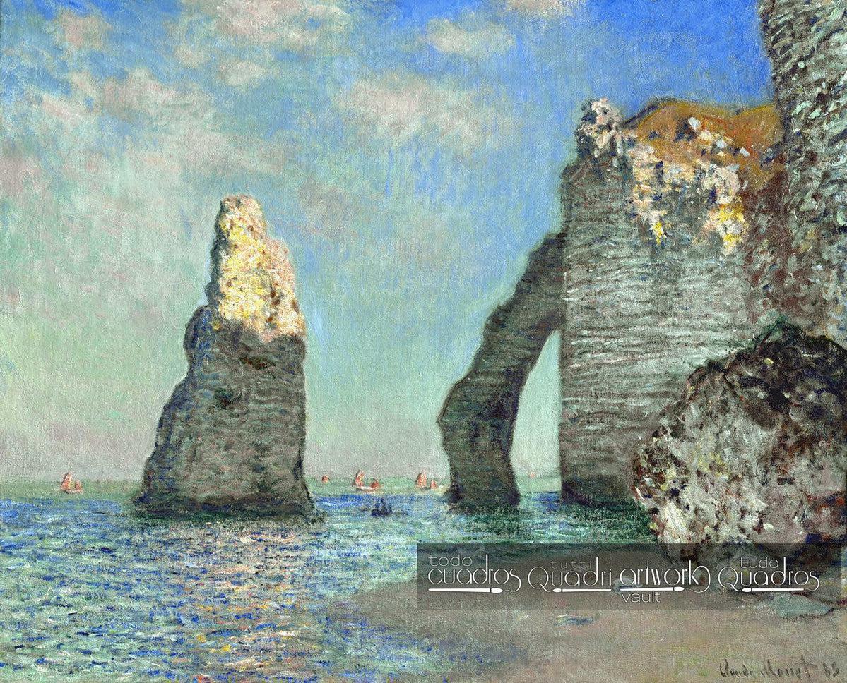 Acantilados de Étretat, Monet