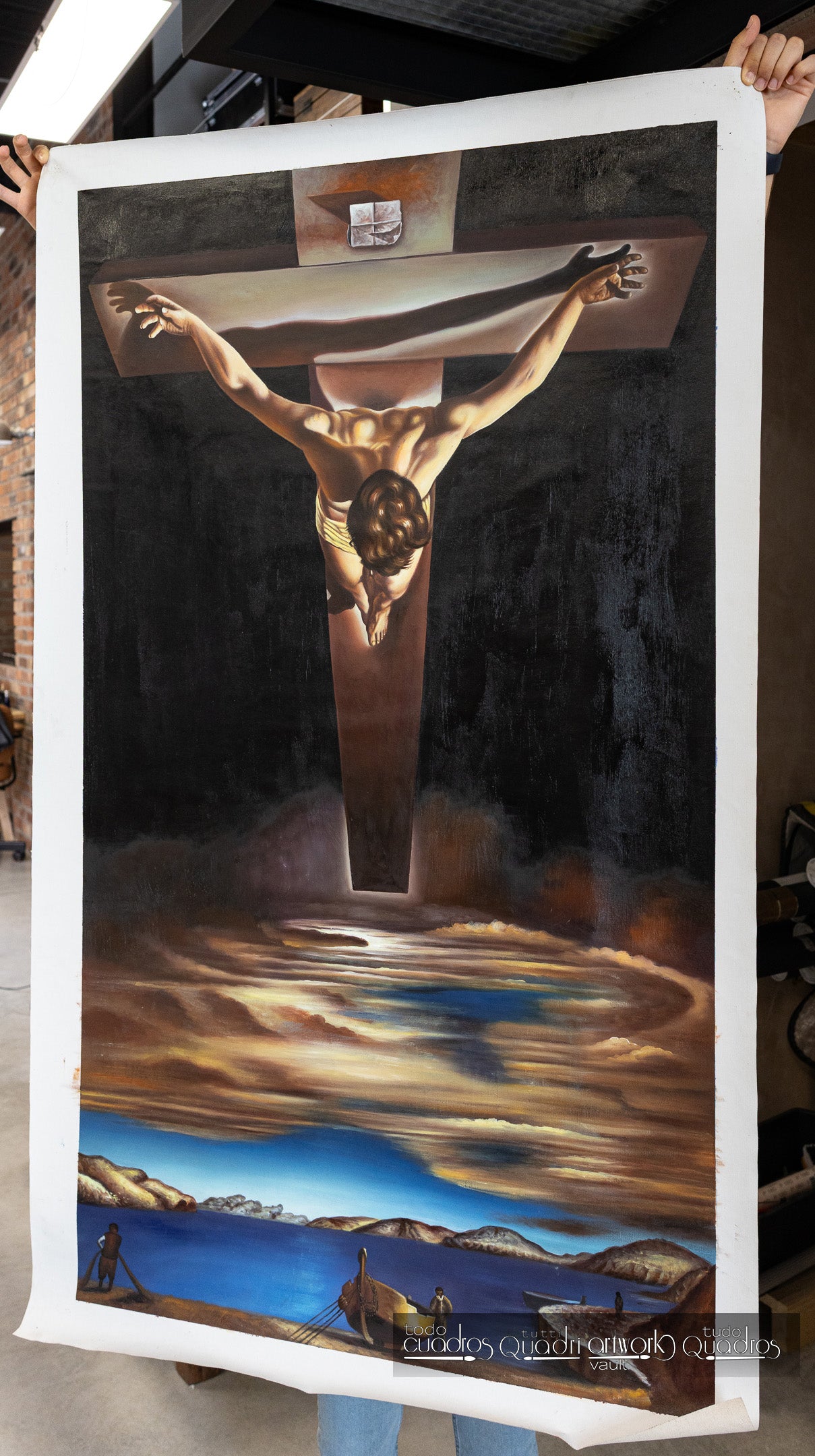 Cristo de San Juan de la Cruz, Dalí
