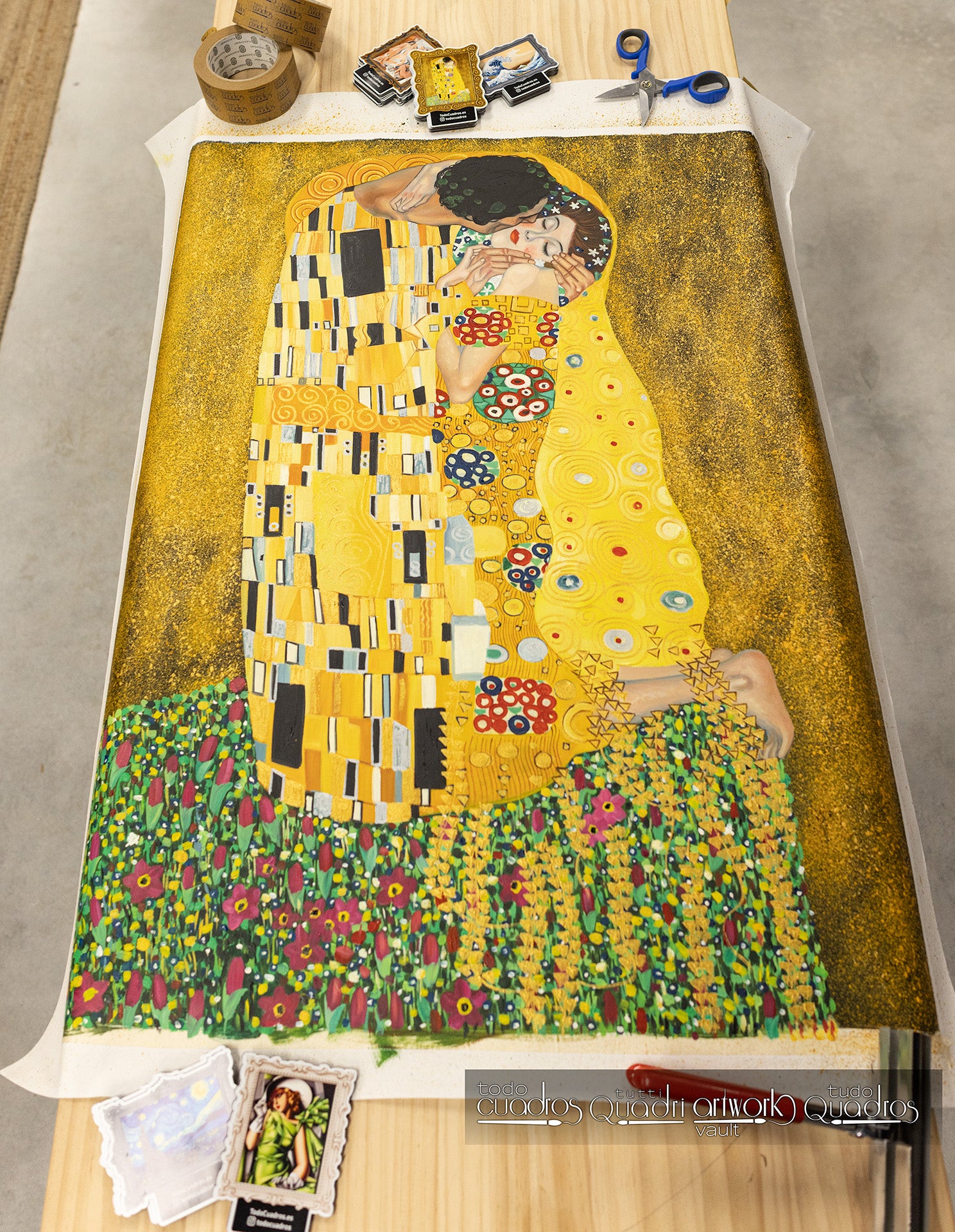 El beso, Klimt