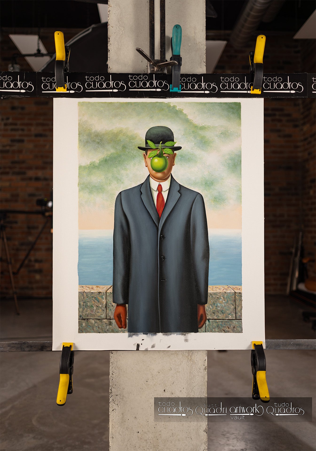 El hijo del hombre, Magritte