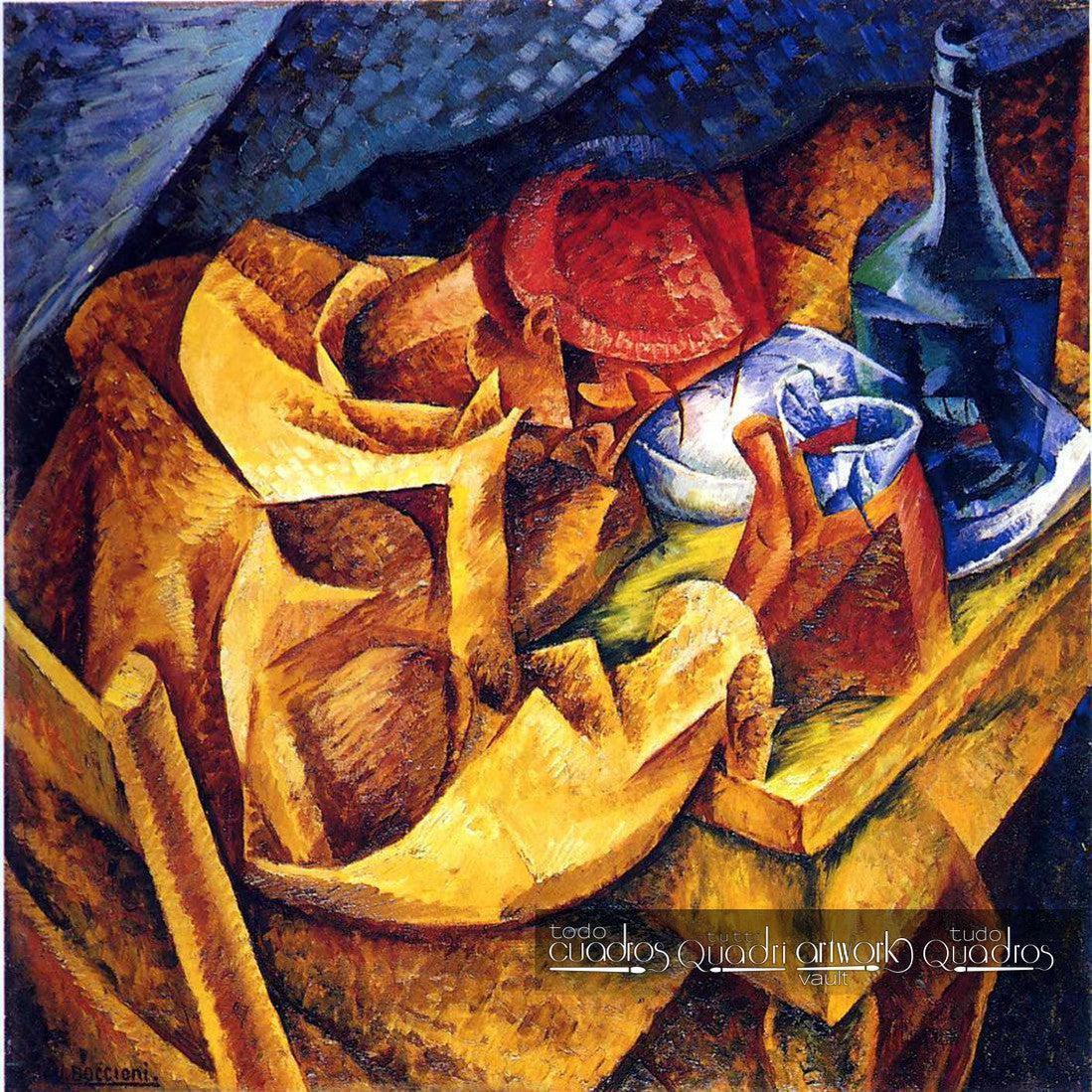 El bebedor, Boccioni
