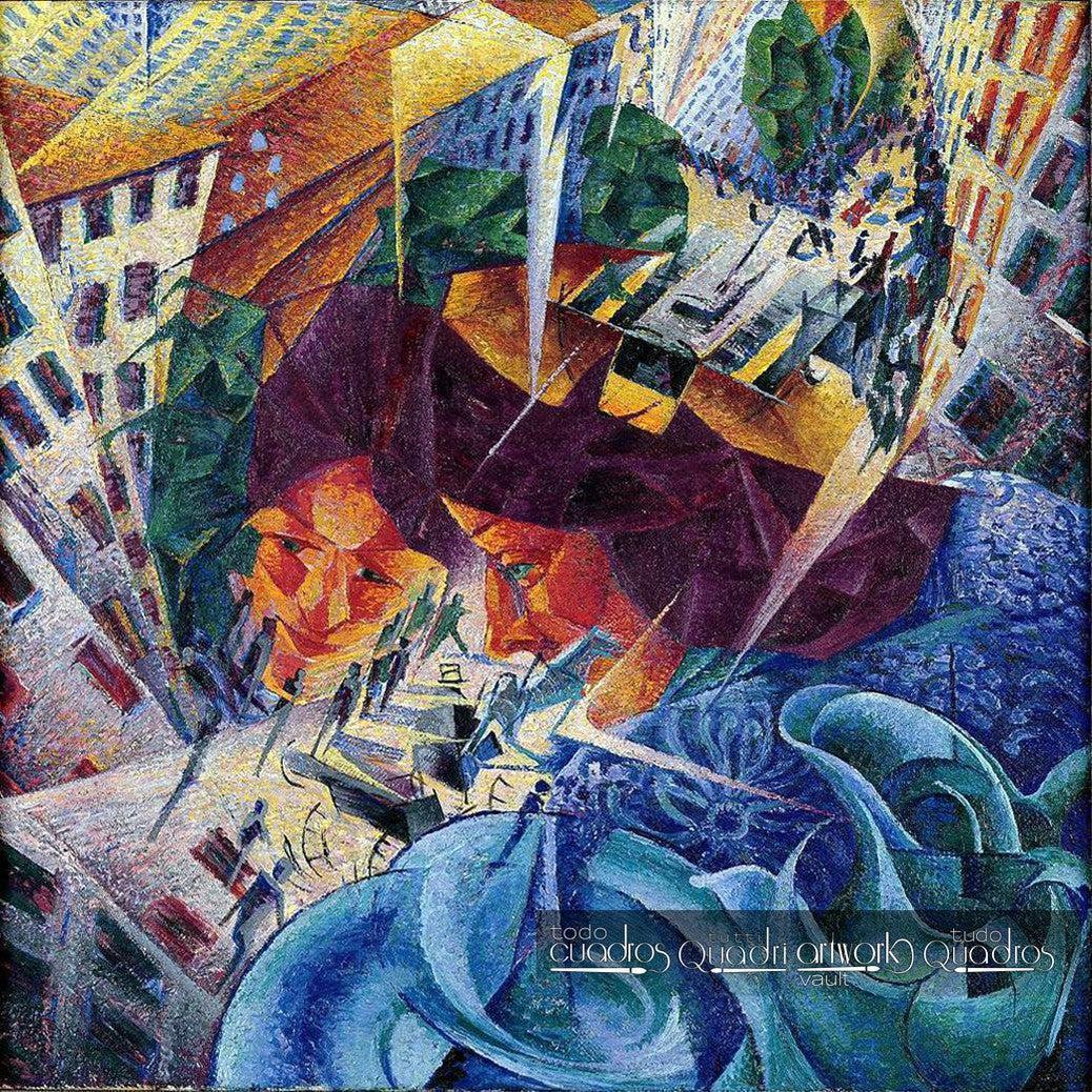 Visiones Simultáneas, Boccioni