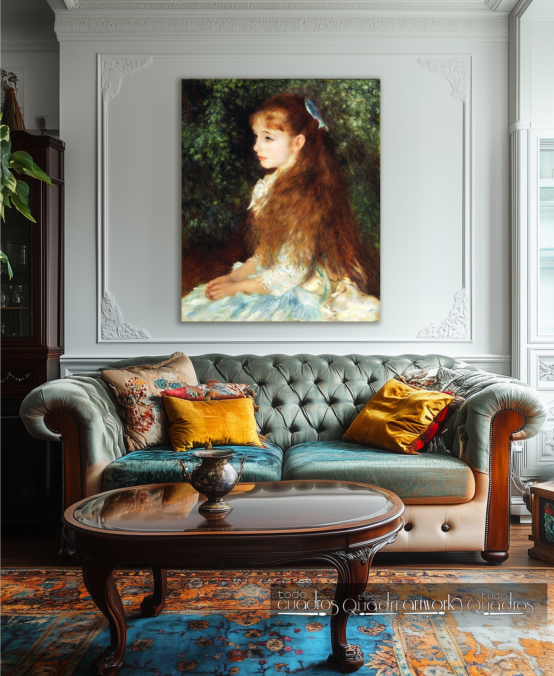 Retrato de Irene Cahen, Renoir