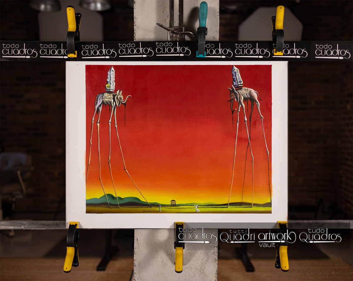 Los elefantes, Dalí