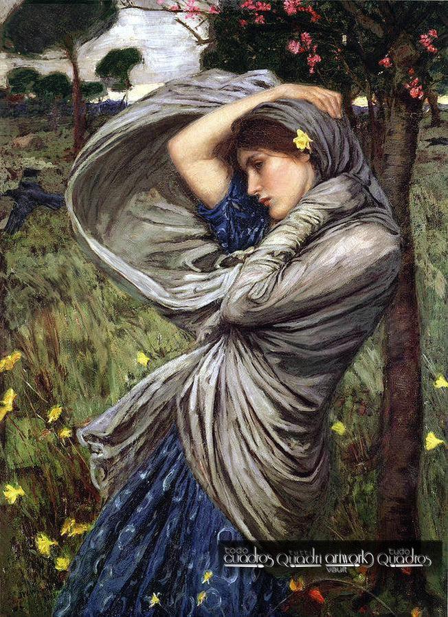 Bóreas, J. W. Waterhouse