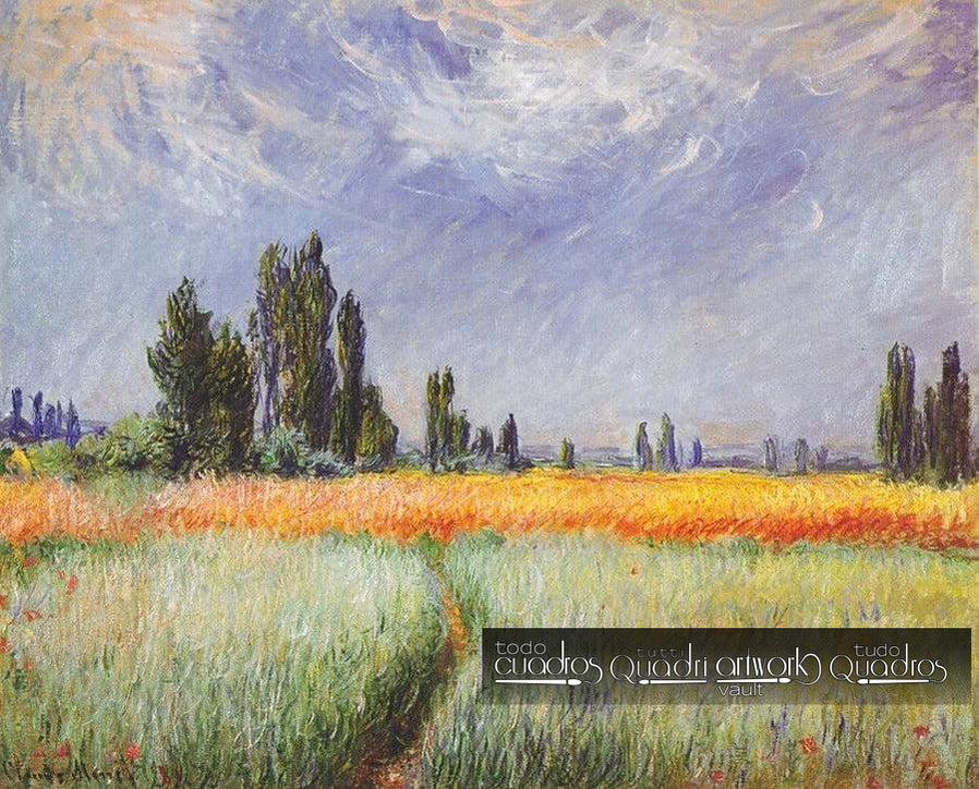 Campo de trigo, Monet