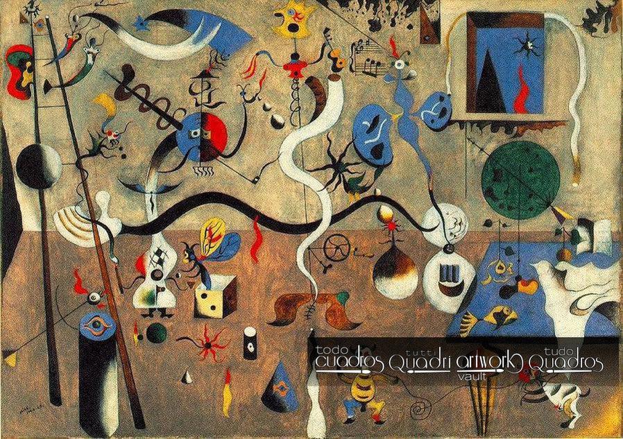 El carnaval del arlequín, Miró