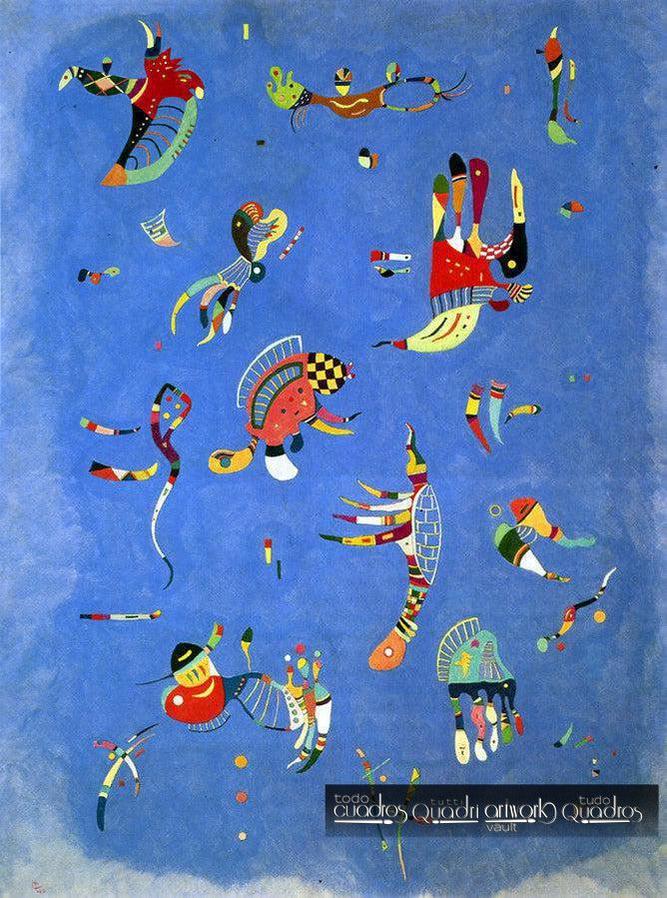 Cielo azul, Kandinsky