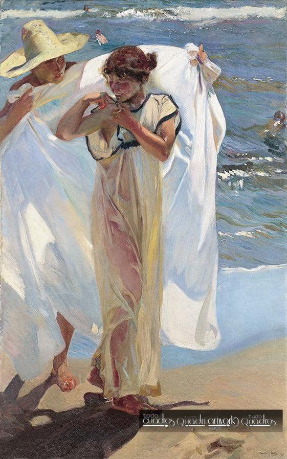 Después del baño, Sorolla