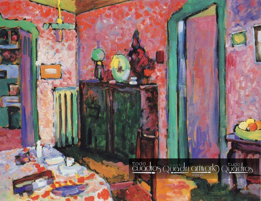 Interior (mi comedor), Kandinsky