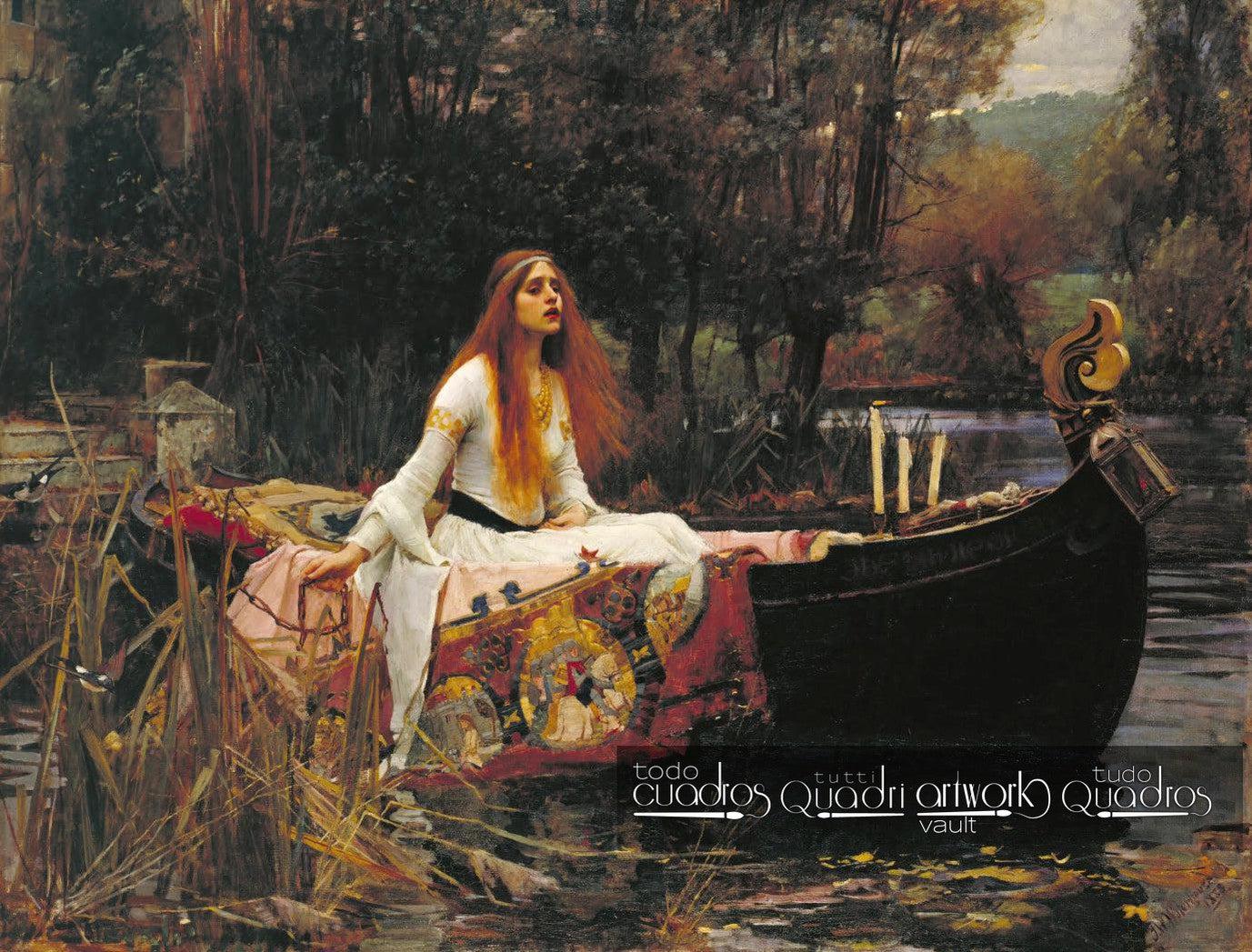 La Dama de Shalott, J. W. Waterhouse