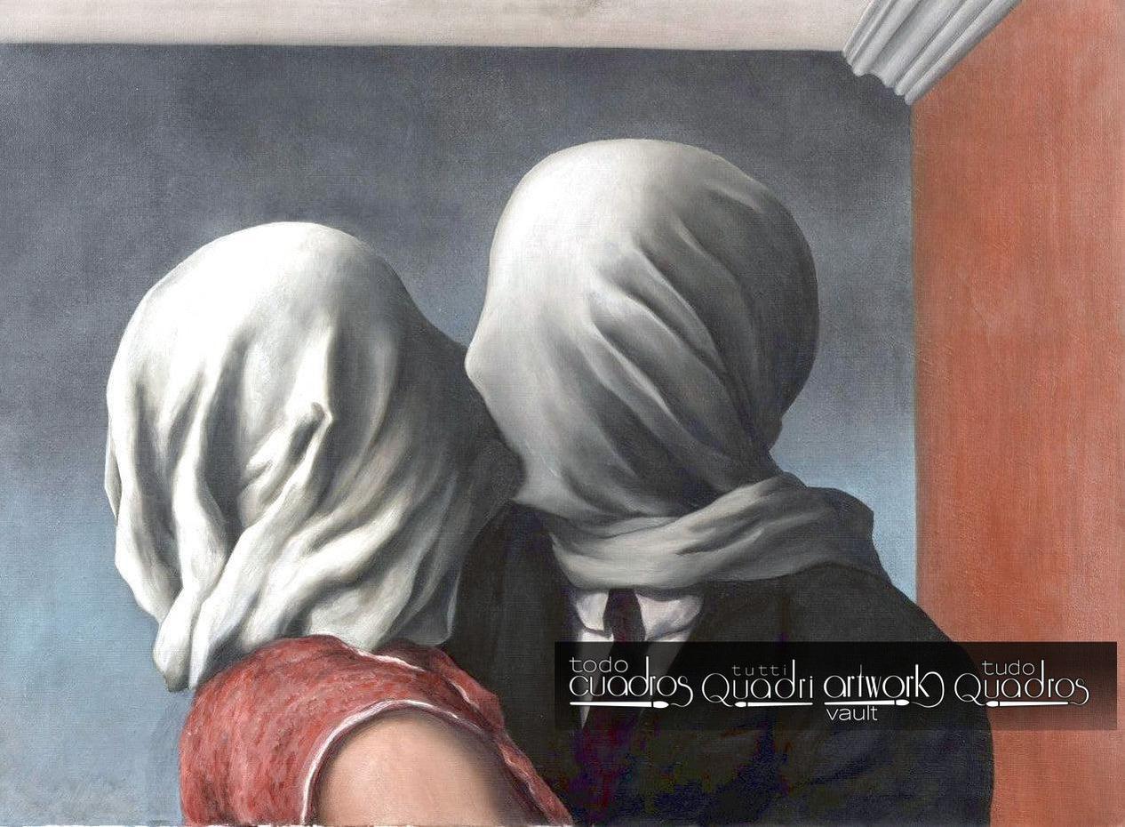 Los amantes, Magritte
