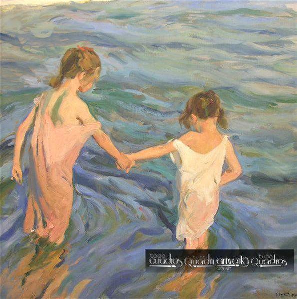Niñas en el mar, Sorolla
