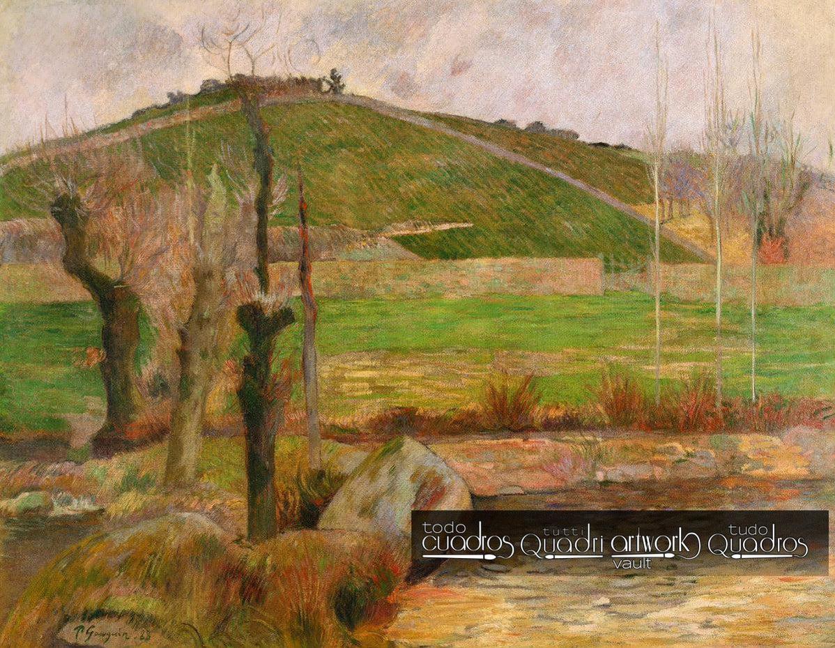Paisaje cerca de Pont-Aven, Gauguin
