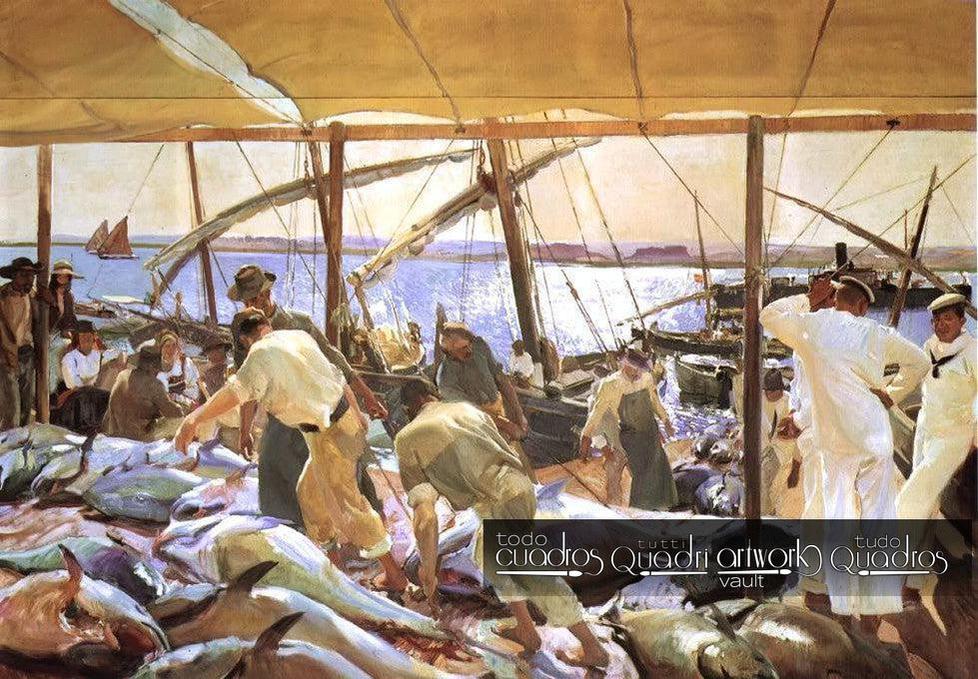 La pesca, Sorolla