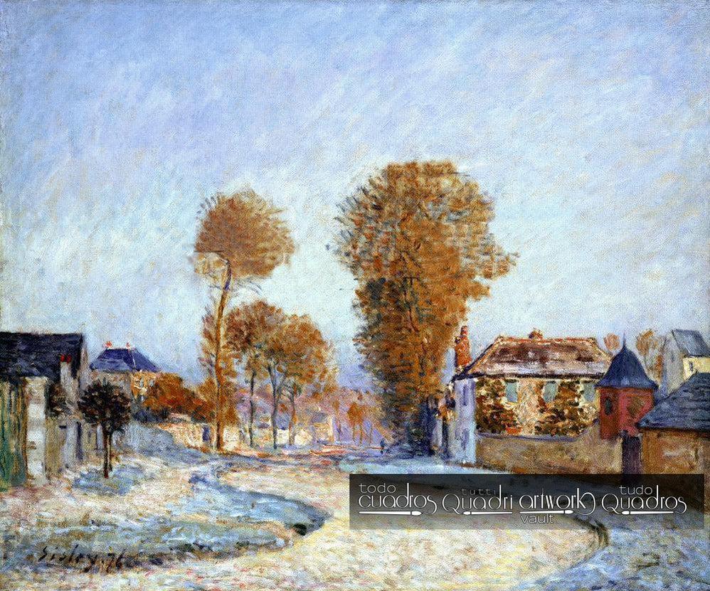 Primera helada, Sisley