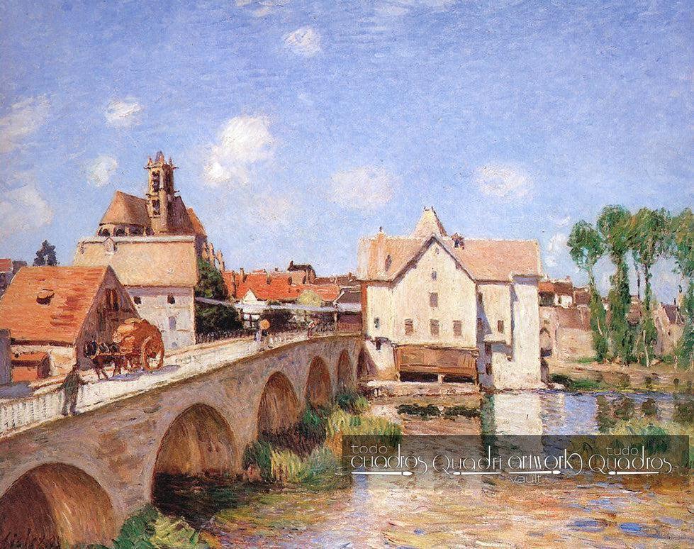 Puente de Moret, Sisley