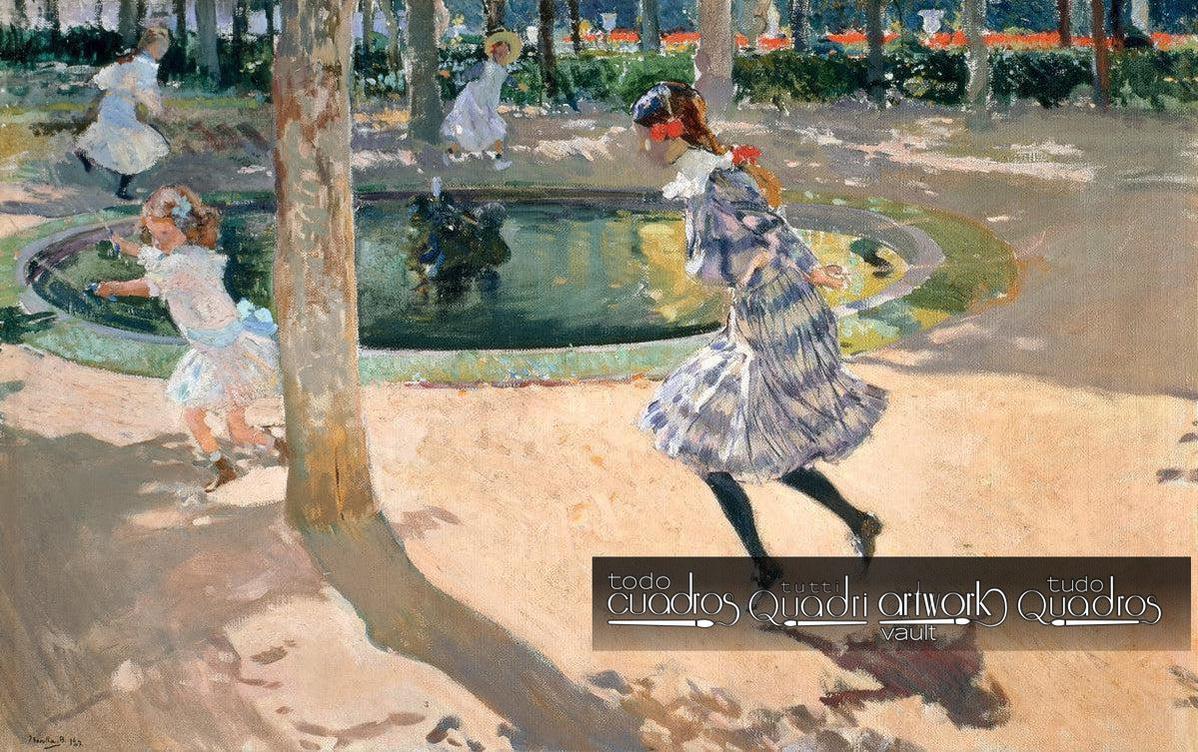 Saltando la comba, Sorolla