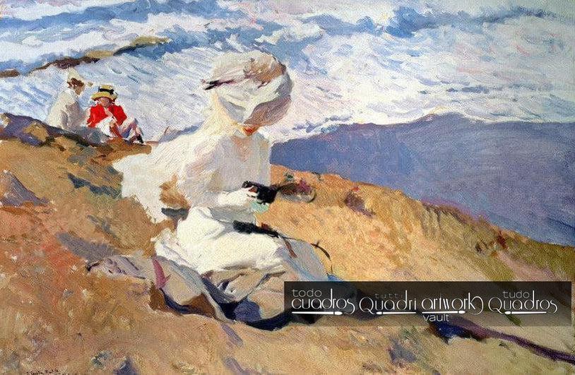 Instantánea de Biarritz, Sorolla
