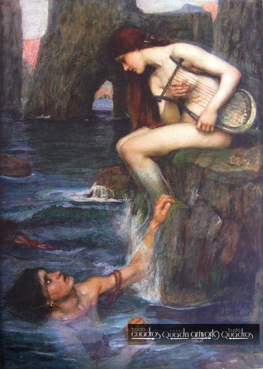 The Siren, J. W. Waterhouse