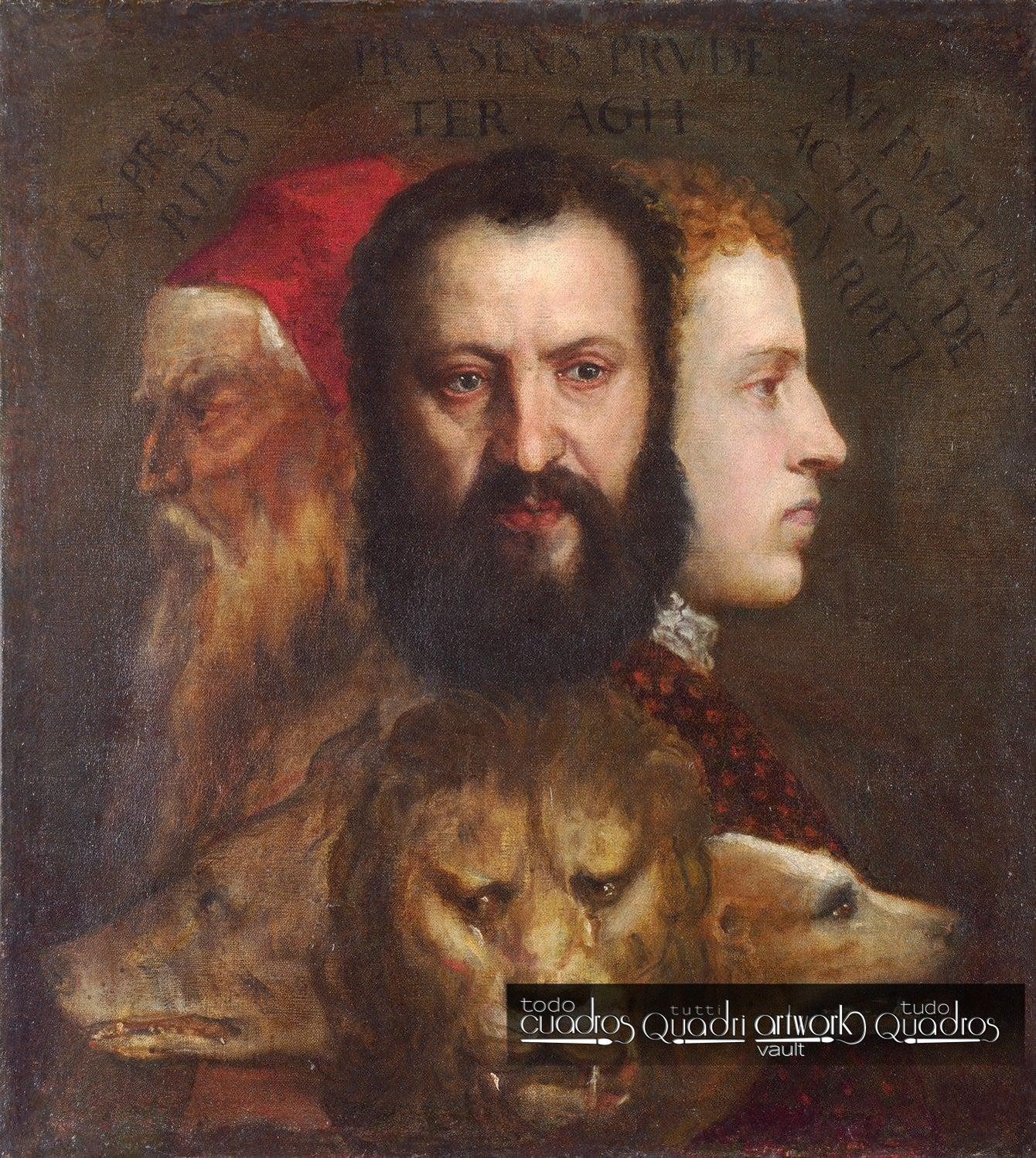 Alegoría de la prudencia, Tiziano