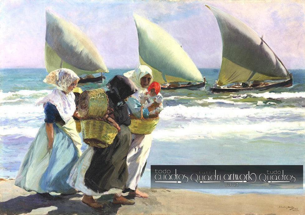 Tres velas, Sorolla