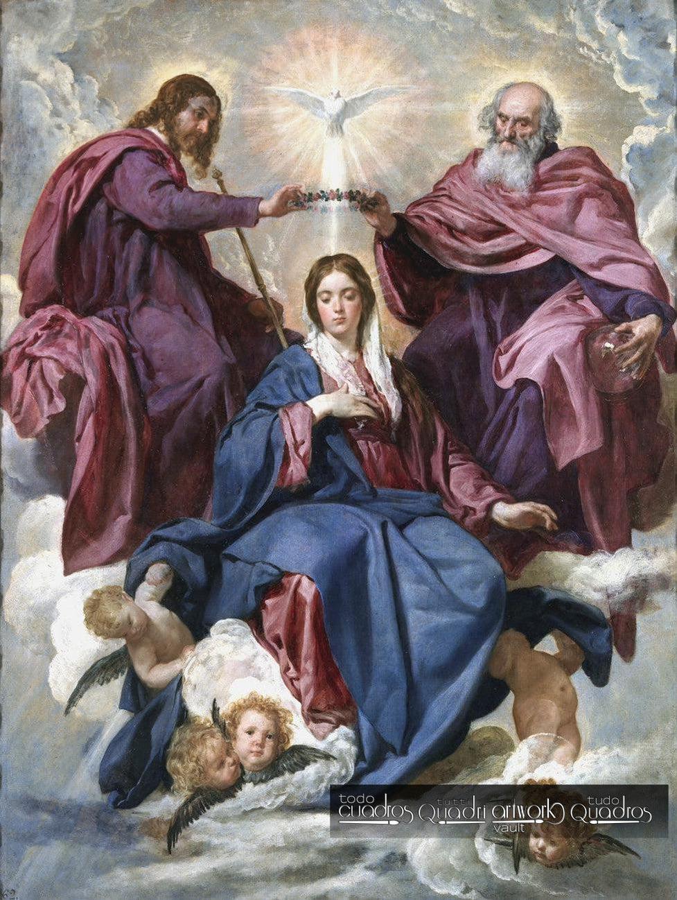 Coronación de la Virgen, Velázquez