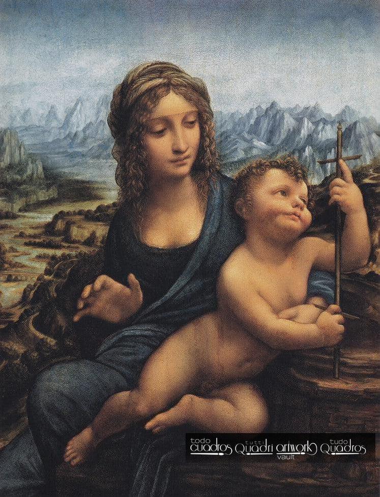 Virgen del huso, Leonardo da Vinci