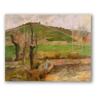 Paisaje cerca de Pont-Aven - P. Gauguin